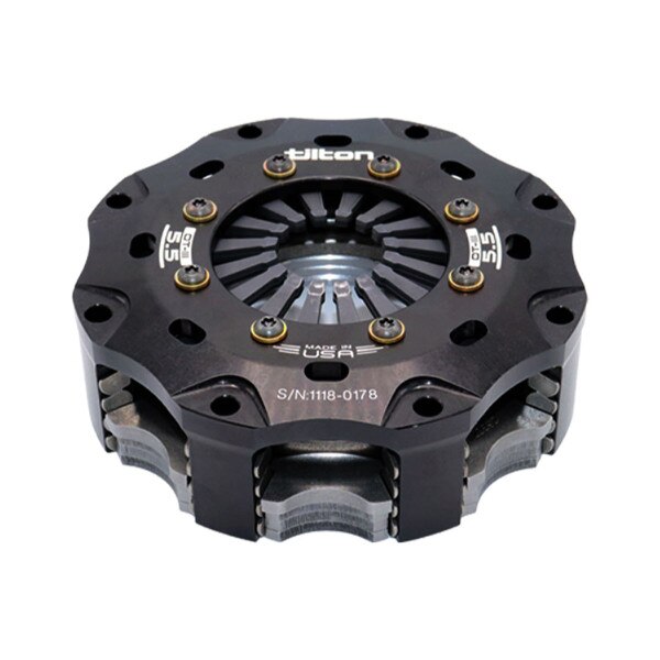 Tilton OT-III heavy duty metallic clutch 5.5in 4-plate step flywheel high pressure plate ratio gray spring /