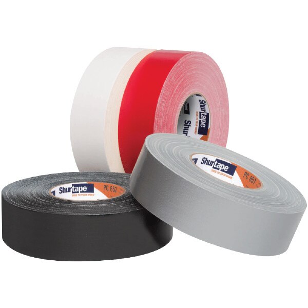 Shurtape Heavy Duty Cloth Duct Tape (PC-657): 2 In. (48mm Actual) X 60 Yds. (Silver