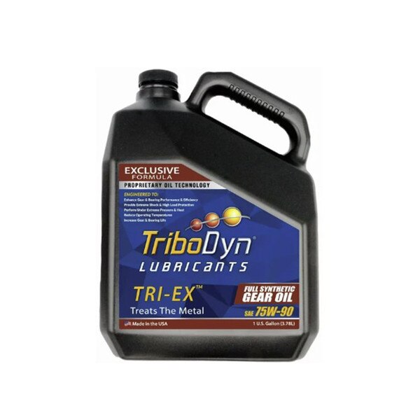 TriboDyn Gear Oil, TRIEX Series, Full Synthetic, 75W90, 1 Gallon