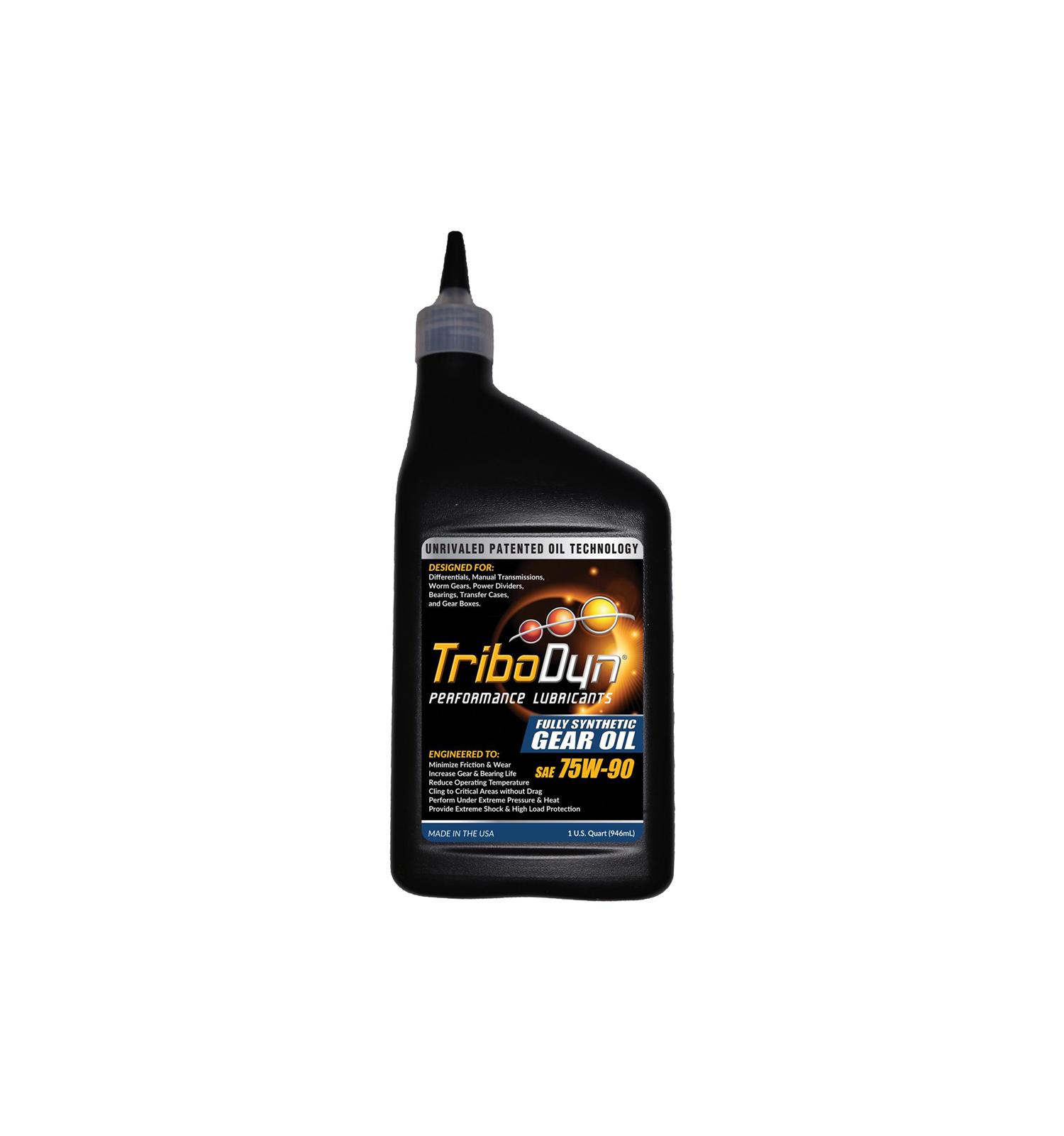 TriboDyn TRIEX 75W90 Full Synthetic Gear Oil Quart Bottle