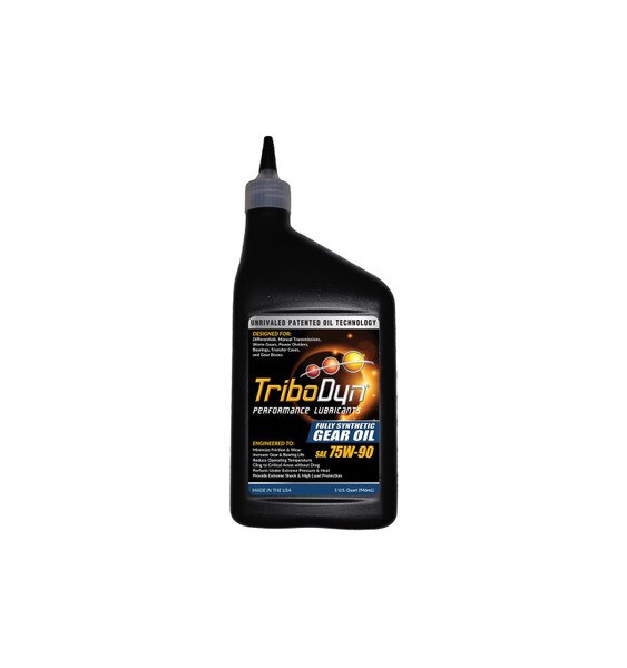 TriboDyn Gear Oil, TRIEX Series, Full Synthetic, 75W90, 1 Quart