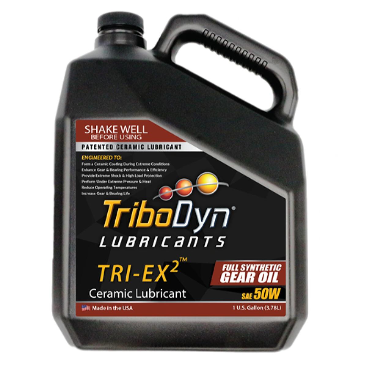 TriboDyn TRIEX2 50W Full Synthetic Gear Oil Gallon Bottle