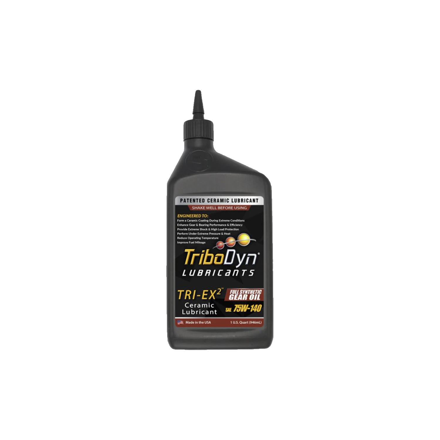 TriboDyn TRIEX2 75W140 Full Synthetic Gear Oil Quart Bottle