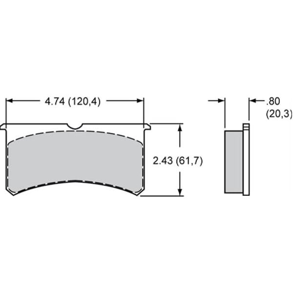 Wilwood Brake Pads - BP-10 Superlite 4/6