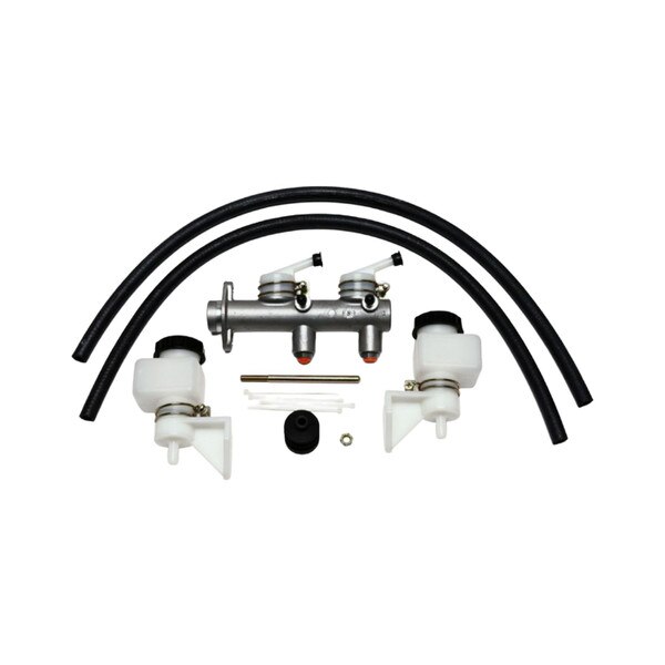 Wilwood Master Cylinder Kit, Tandem, Flange Mount, Aluminum, Natural, 1