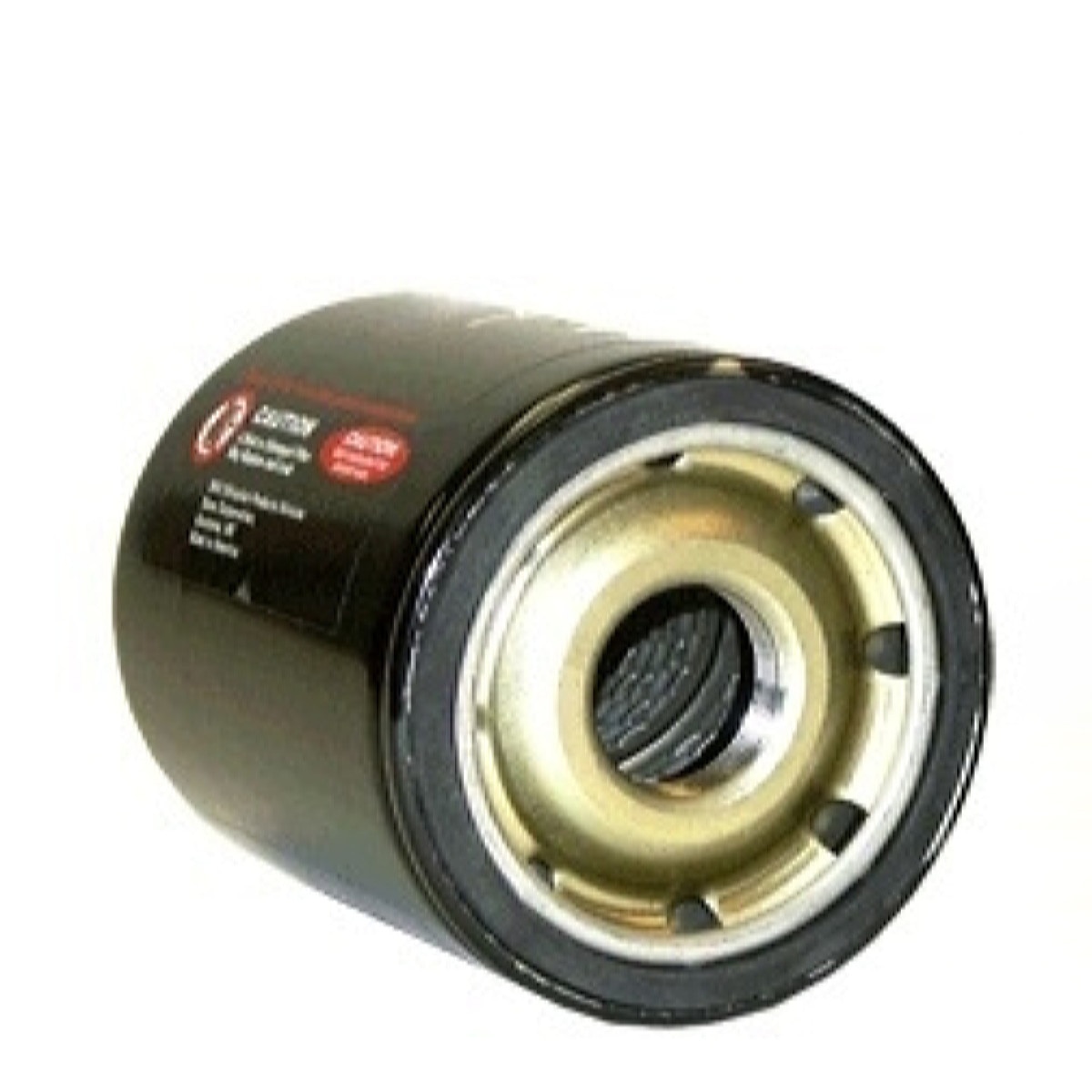 Wix oil filter 6.21in x 4.6in 1-1/2-12 thread 30 GPM 18-22 PSI bypass steel black remote mount /