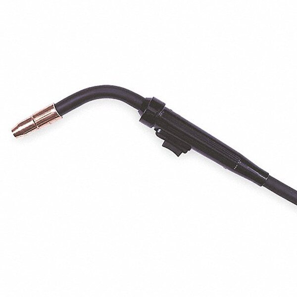 Mini MIG Gun, Tweco Style, 150 Amp, 0.030" 0.035", 12 ft, Miller