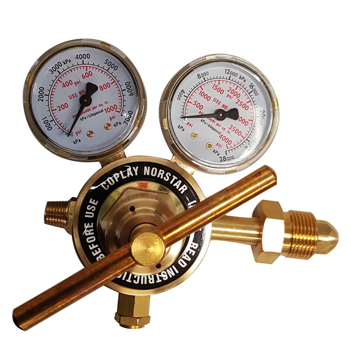 Nitrogen Purging Regulator, 0-800 PSI, CGA 580