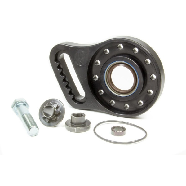 Wehrs Panhard Bar Bracket Kit, Pinion Mount, Bolt-On, 8 Position, Aluminum, Black, Quick Change